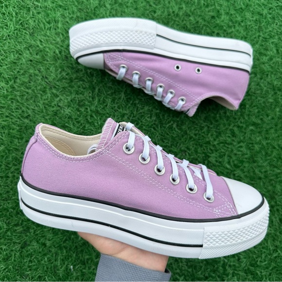 Converse Chuck Taylor All Star Lift Ox Classic Amethyst - Picture 3 of 13